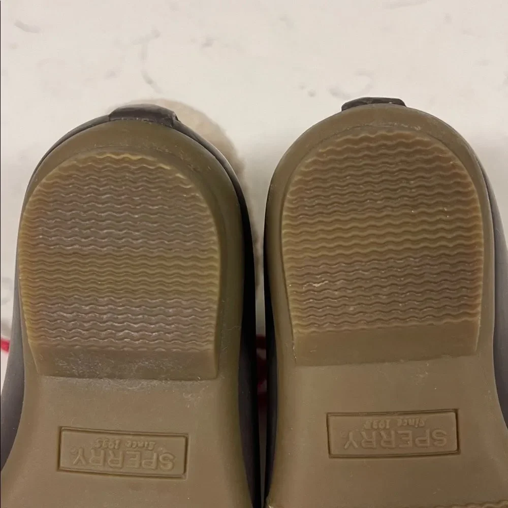 SPERRY Alpine Saltwater Water Resistant Boots Style Tan/Brown Duck Boots Size 9